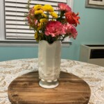 Kitchen Table Flowers on kitchen table